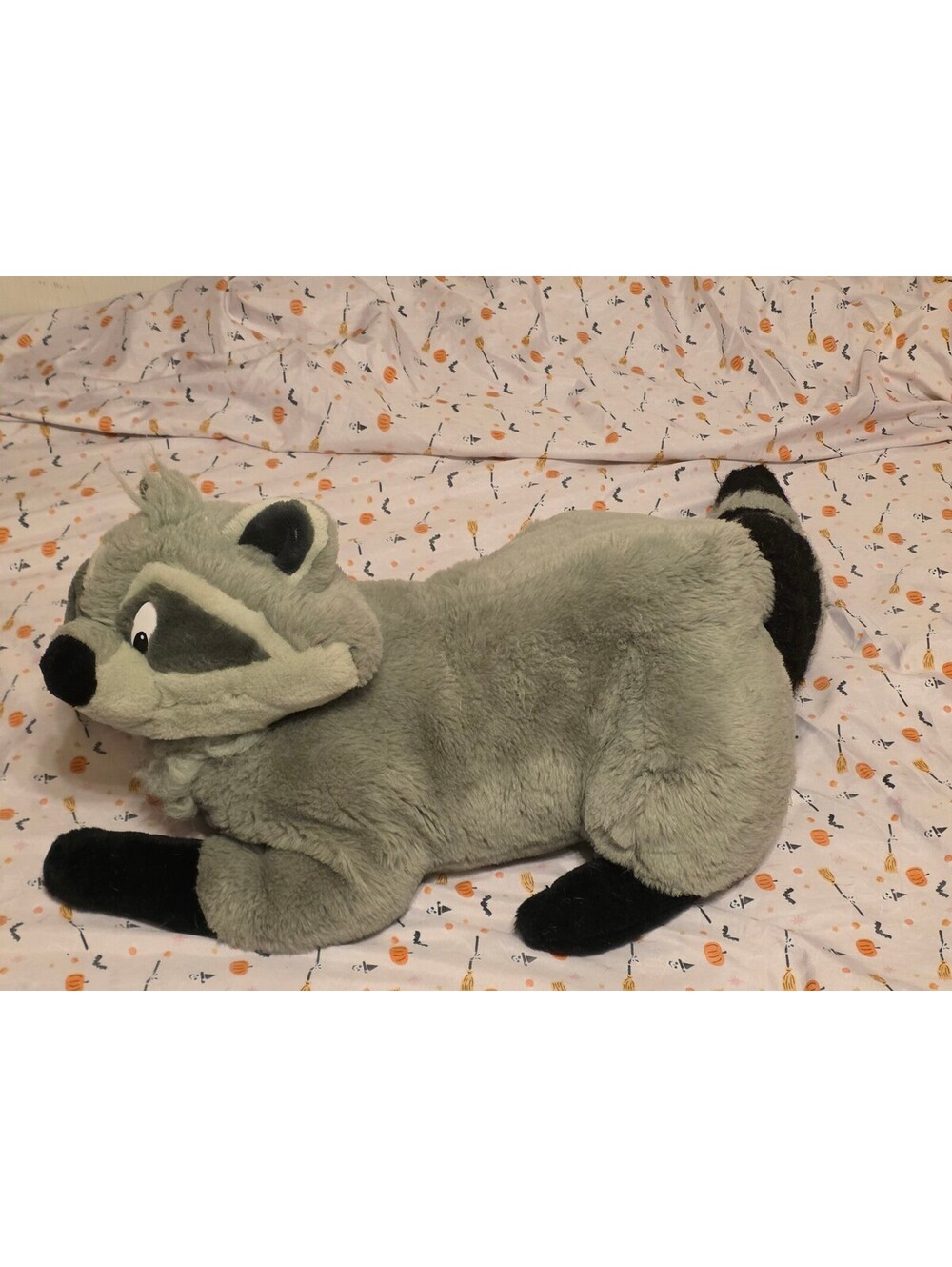 Vintage Disney Mattel 36” Meeko Plush Raccoon Pocahontas Stuffed Animal